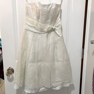 Cream Betsy Johnson dress